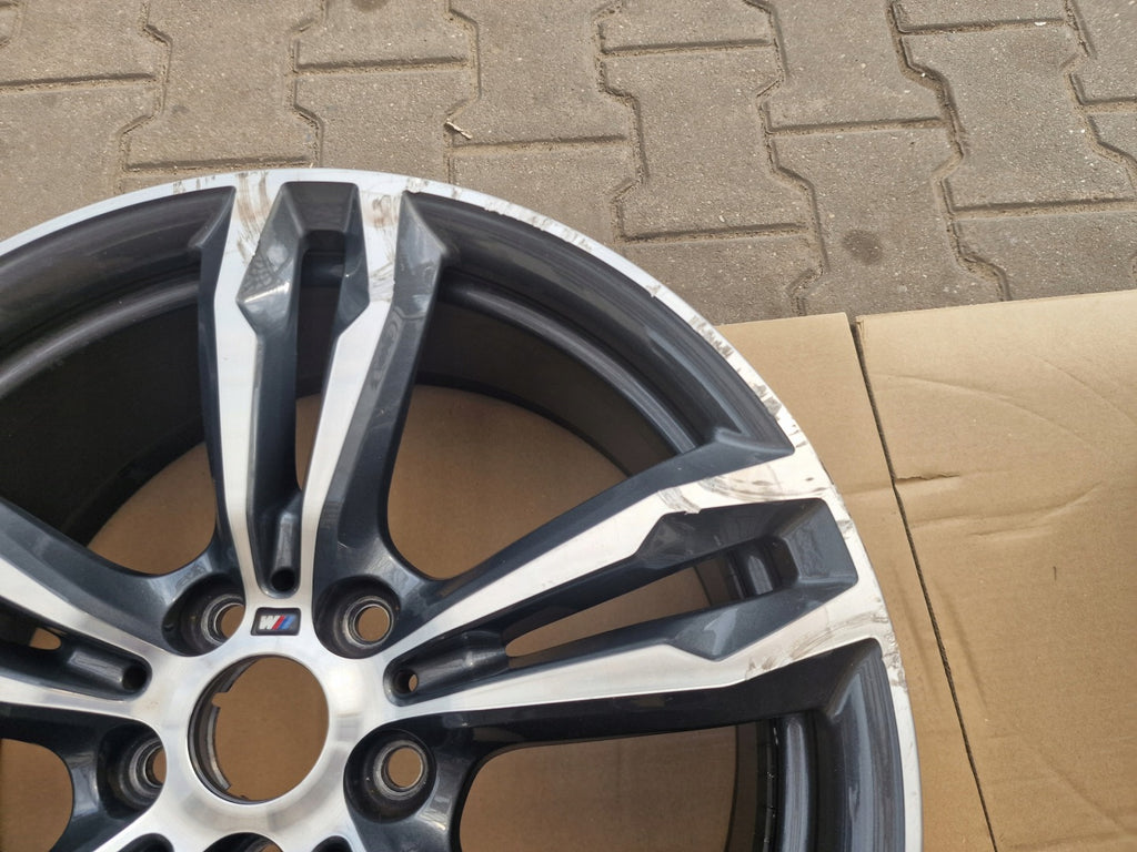 1x Alufelge 19 Zoll 8.0" 5x112 47ET Glanz Graphit 7849120 BMW F48 Rim Wheel FEL7299602011ih