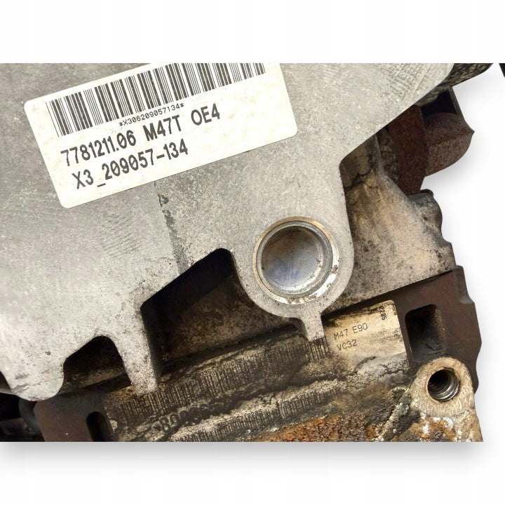 Motor BMW E91 E90 E92 M47D20 2.0 150PS 110kW 149TKm 2004 Diesel Engine Komplett MOT6920296239br