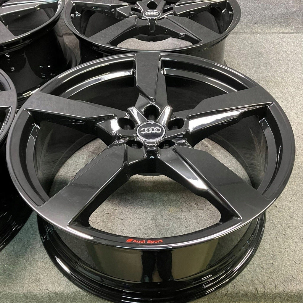 4x Alufelge 21 Zoll 8.5" 5x112 34ET Glanz Silber 80A601025AR Audi Q5 Rim Wheel FEL1235882864bx