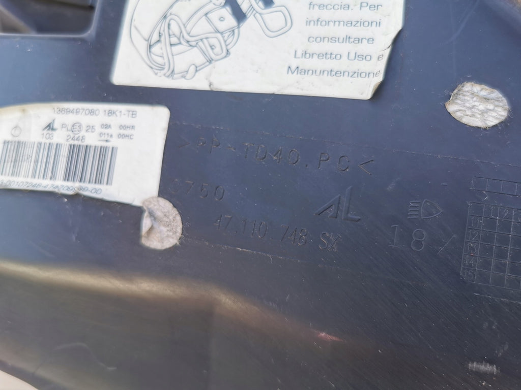 Frontscheinwerfer Fiat Ducato 1369497080 Links Scheinwerfer Headlight SCH1396937200dh