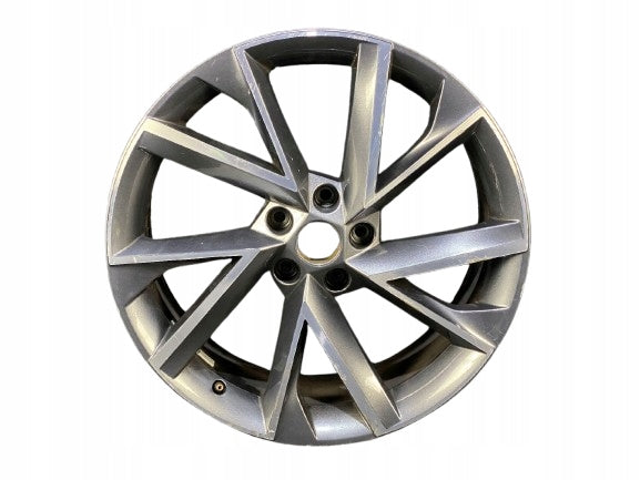 1x Alufelge 18 Zoll 8.0" 5x112 44ET Glanz 3V0601025AP Mg Superb Iii Rim Wheel FEL3457724134fh