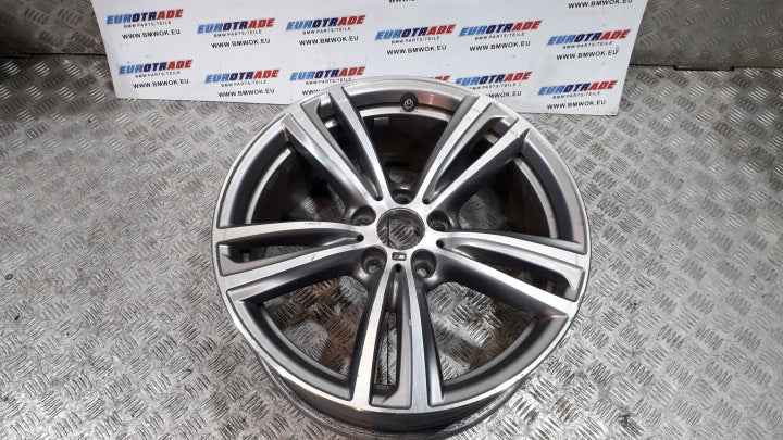 1x Alufelge 19 Zoll 8.5" 5x120 47ET 7846781 BMW F36 F30 F32 F31 F33 Rim Wheel FEL3987927589ed