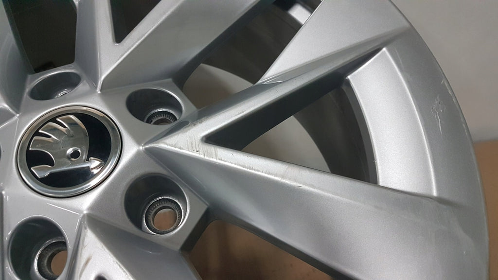 1x Alufelge 17 Zoll 7.0" 5x112 49ET 5E3601025E Skoda Octavia III 5e3 Rim Wheel FEL9950879328by