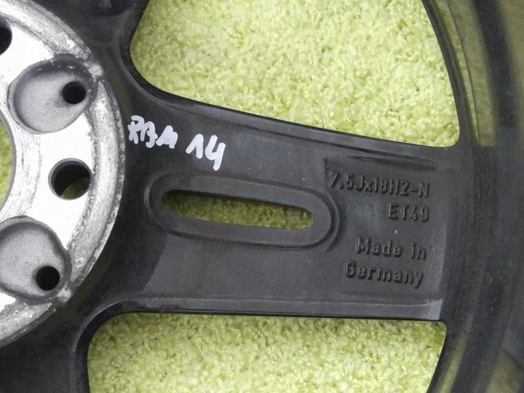 1x Alufelge 18 Zoll 7.5" 5x112 1774010700 Mercedes-Benz W247 W177 Rim Wheel FEL8449568652pm