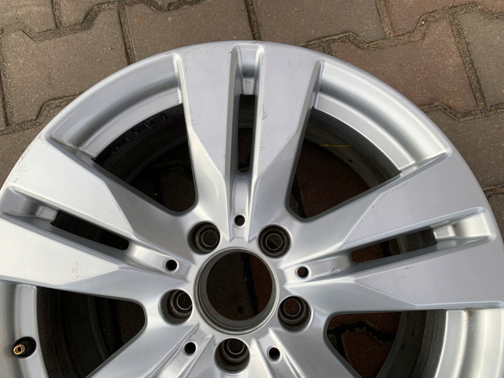 1x Alufelge 17 Zoll 7.5" 5x112 A2074010702 Mercedes-Benz Coupe Rim Wheel