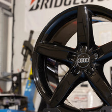 Laden Sie das Bild in den Galerie-Viewer, 4x Alufelge 18 Zoll 8.0" 5x112 47ET Glanz Schwarz 8K0601025 Audi Rim Wheel FEL4913929830bv