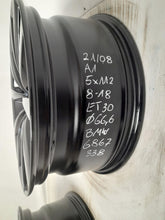 Laden Sie das Bild in den Galerie-Viewer, 4x Alufelge 18 Zoll 8.0" 5x112 30ET Glanz Schwarz 6867338 BMW Rim Wheel FEL7600956406tz