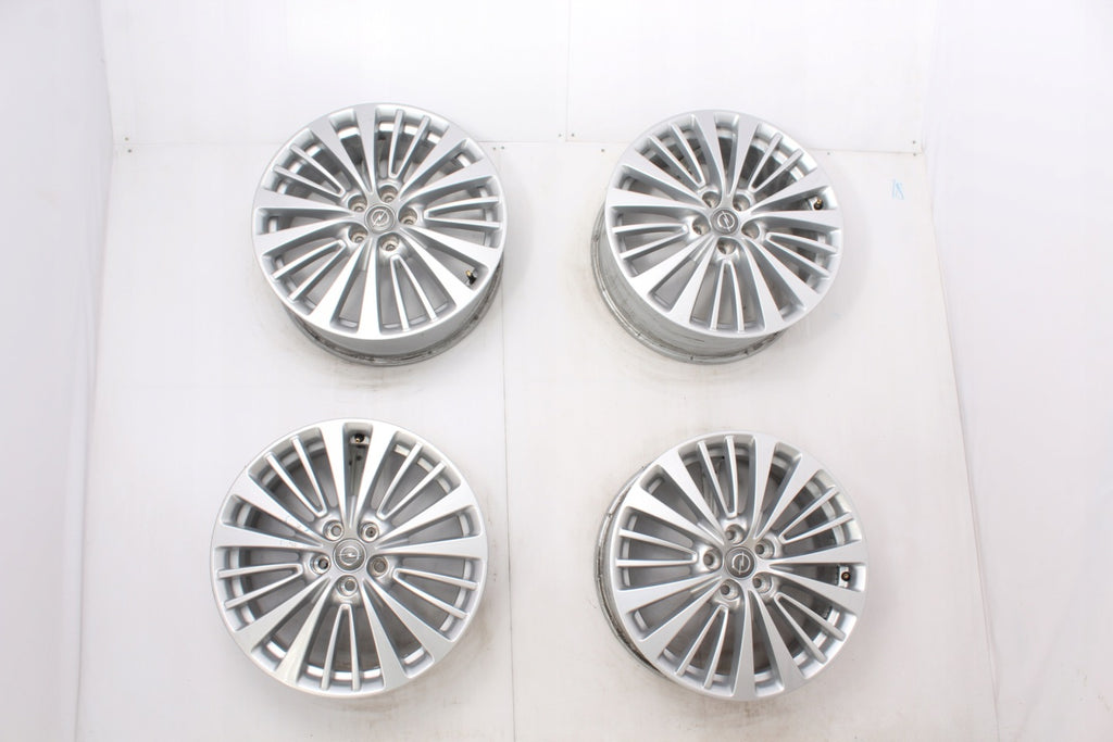 4x Alufelge 18 Zoll 7.5" 5x108 49ET Glanz Silber YP00064280 Opel Rim Wheel FEL9545701419fr