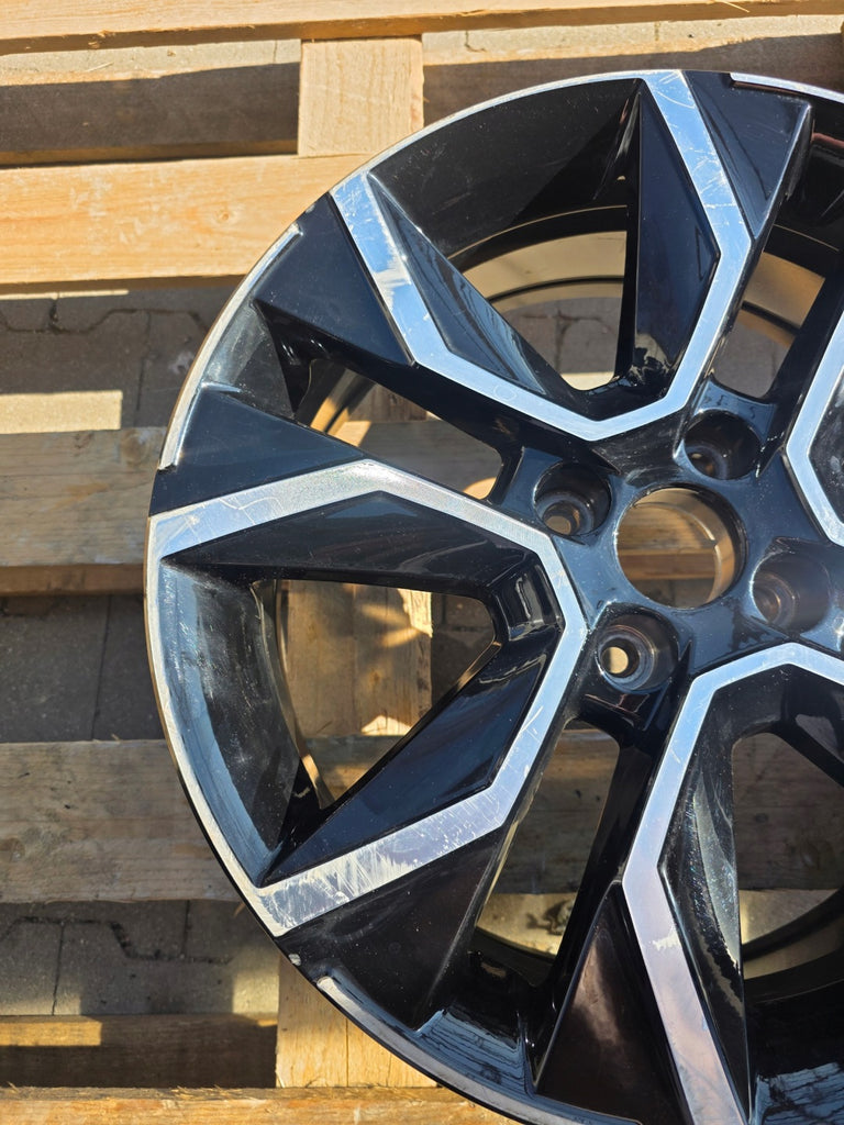 1x Alufelge 18 Zoll 6.5" 5x108 26ET Glanz Schwarz 9833485080 Citroën I Rim Wheel FEL3127322525am