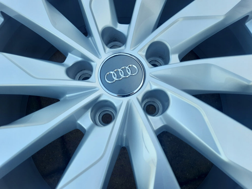 4x Alufelge 18 Zoll 8.0" 5x112 40ET Glanz Silber Audi A4 Rim Wheel FEL8102459845id