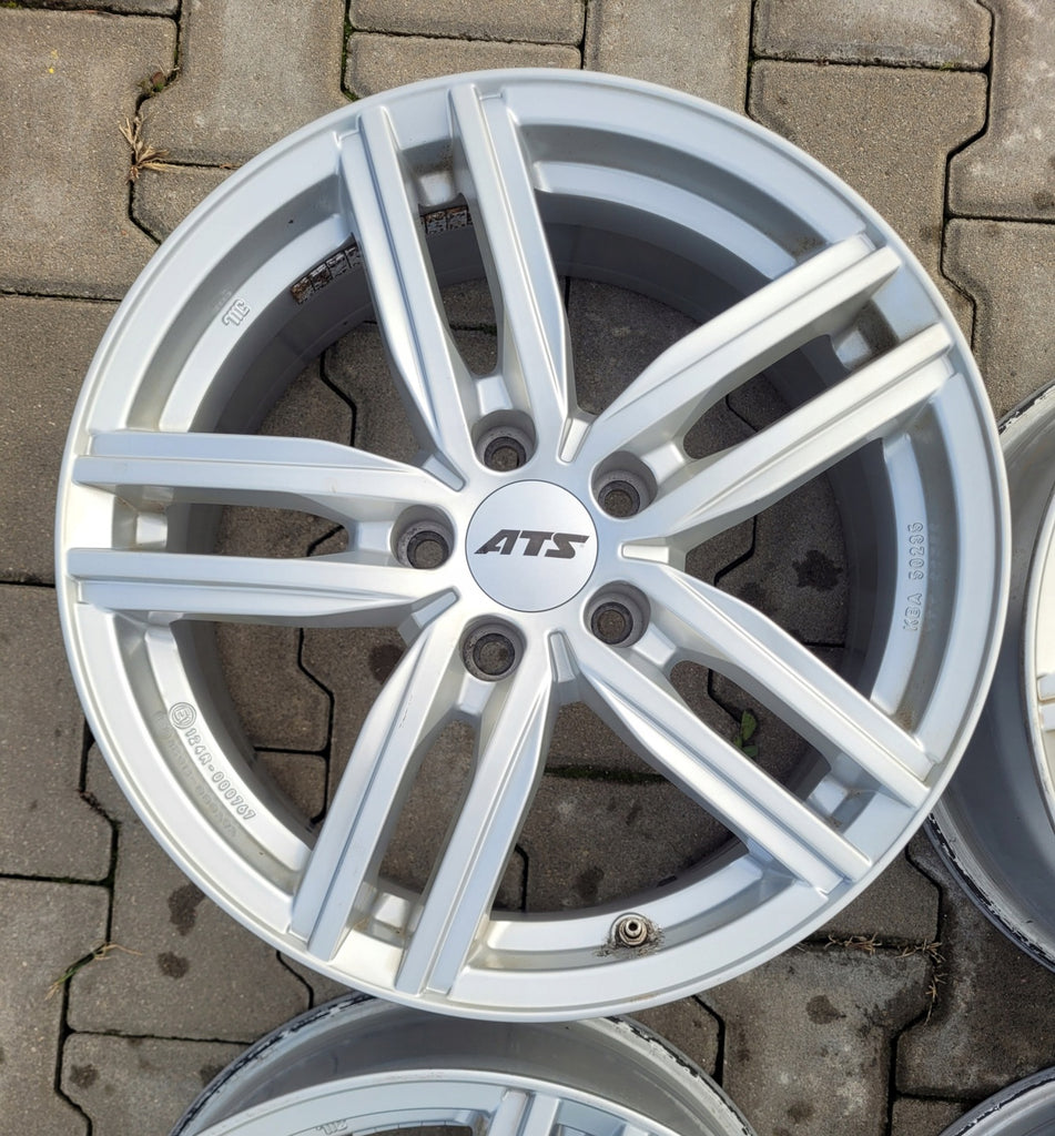 4x Alufelge 17 Zoll 7.0" 5x112 40ET Glanz Silber AT70740V22 Rim Wheel FEL1683523686zv