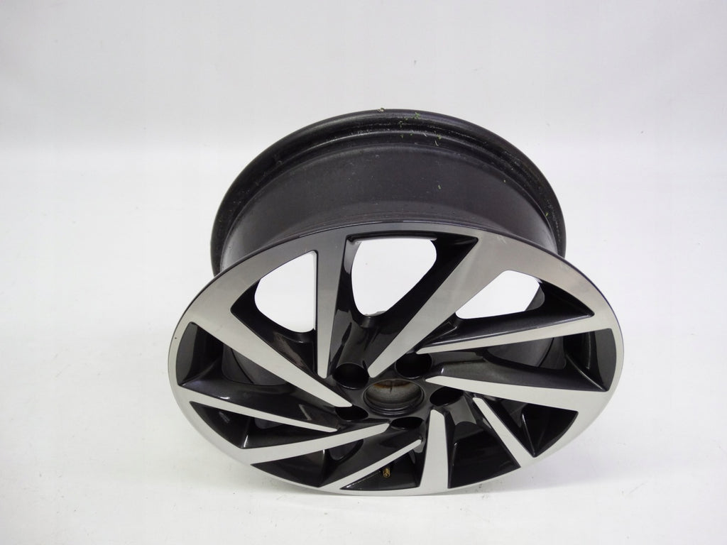 1x Alufelge 15 Zoll 6.0" 5x100 40ET Glanz Graphit 6C0601025N Mg Polo Rim Wheel FEL1647389106bi