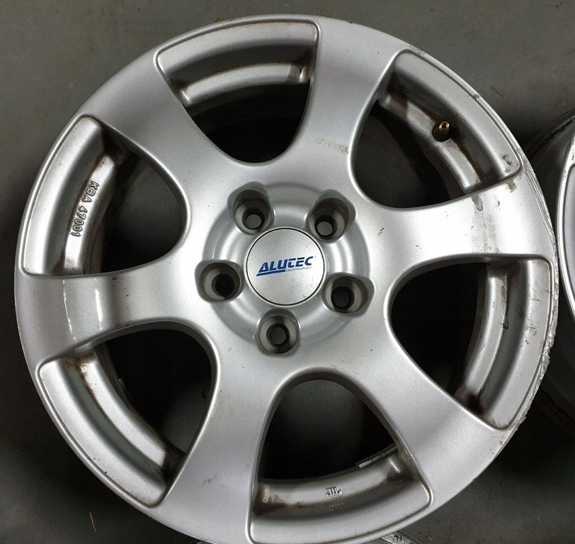 4x Alufelge 16 Zoll 6.5" Mercedes-Benz W245 W169 Rim Wheel