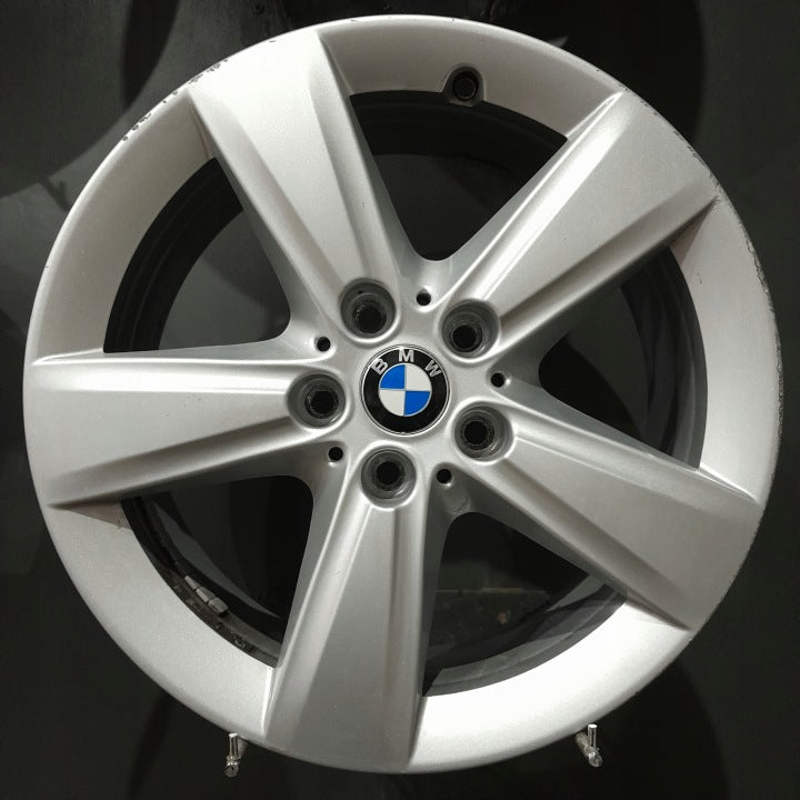 4x Alufelge 17 Zoll 7.5" 5x112 54ET Glanz Silber 6855087 BMW 2 F45 F46 Rim Wheel FEL5653760473nt