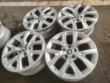Laden Sie das Bild in den Galerie-Viewer, 4x Alufelge 17 Zoll 6.5" 5x112 39ET Glanz Silber 6856076 BMW F39 F48 Rim Wheel FEL8374916635uw