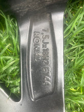 Laden Sie das Bild in den Galerie-Viewer, 1x Alufelge 18 Zoll 7.5" 5x100 46ET Glanz Schwarz 6V0601025K Skoda Fabia Iii FEL3059499861mc