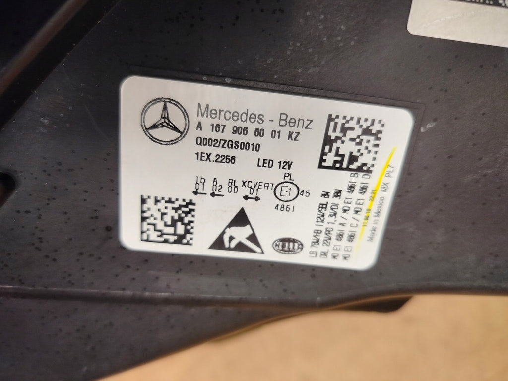Frontscheinwerfer Mercedes-Benz Gls A1679066001 Rechts Scheinwerfer Headlight