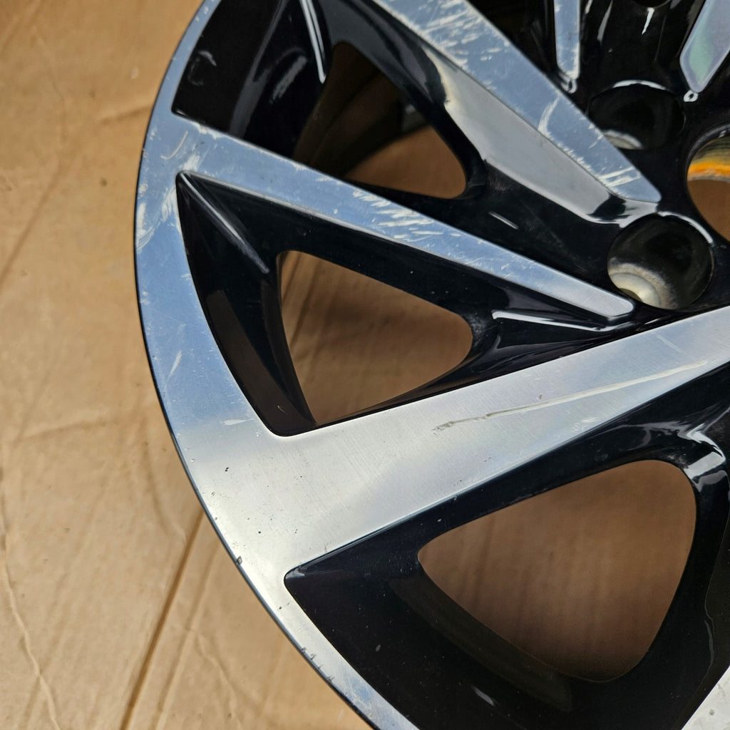 1x Alufelge 15 Zoll 5.5" 5x100 40ET Schwarz 2G0601025 VW Polo Rim Wheel FEL9303975856tw