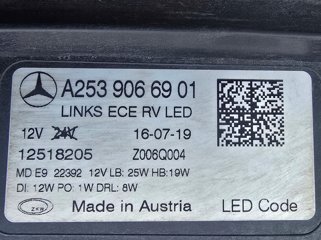 Frontscheinwerfer Mercedes-Benz Gle A2539066901 Links Scheinwerfer Headlight SCH1076058766rt