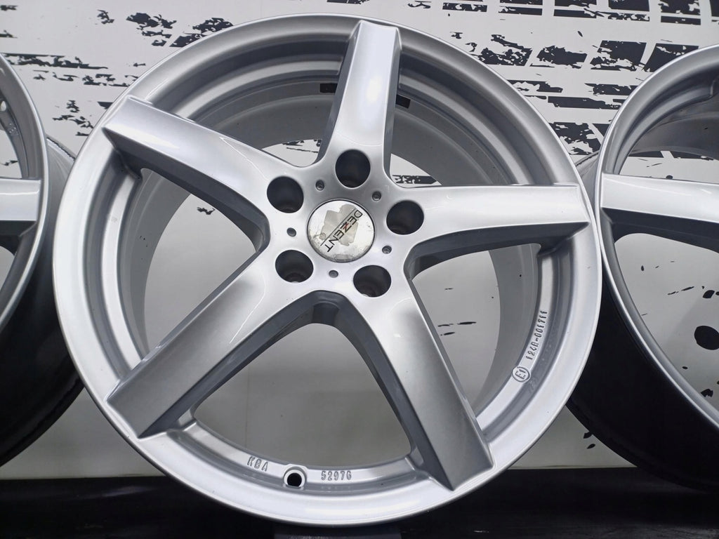 4x Alufelge 17 Zoll 7.0" 5x112 45ET Silber Mg Rim Wheel FEL5351809763fr