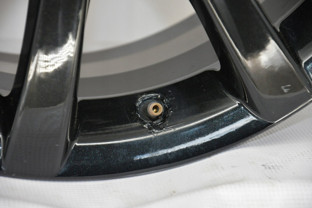 1x Alufelge 17 Zoll 7.0" 5x114.3 45ET Glanz Schwarz KE409-6F200BZ Nissan 1 FEL1809122498wn