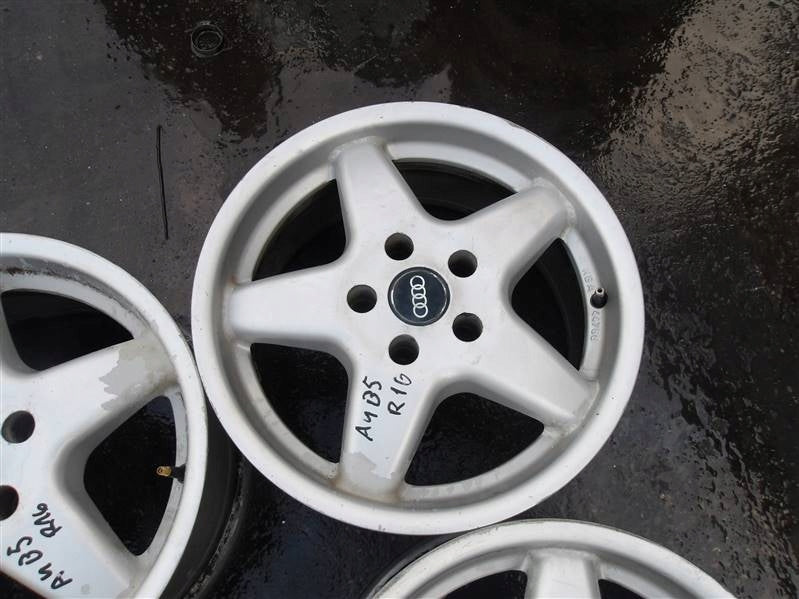4x Alufelge 16 Zoll 7.5" 5x112 35ET Glanz Silber Audi A4 B5 Rim Wheel FEL5578453791by