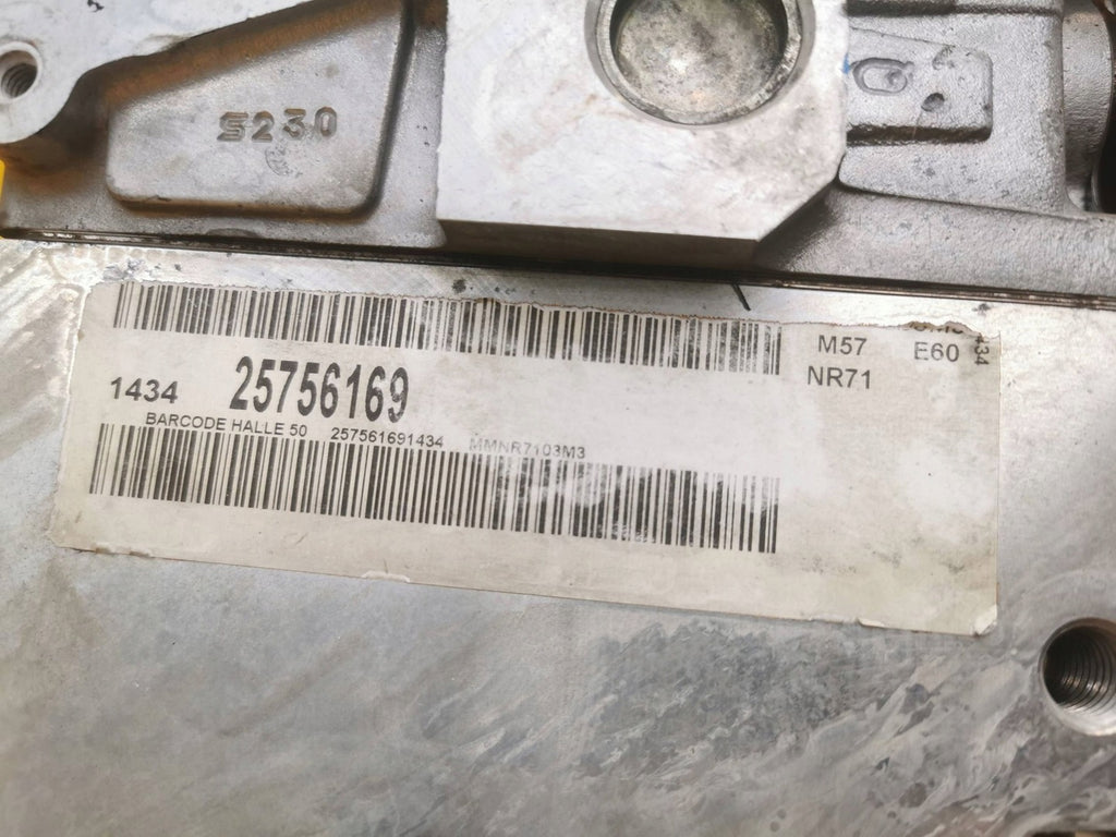 Motor BMW 5 E60 E61 306D3 3.0 231PS Diesel Engine Unkomplett