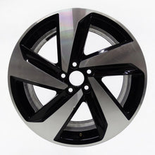 Load image into Gallery viewer, 1x Alufelge 17 Zoll 7.5&quot; 5x100 51ET Glanz Schwarz 2G0601025 VW Polo Rim Wheel