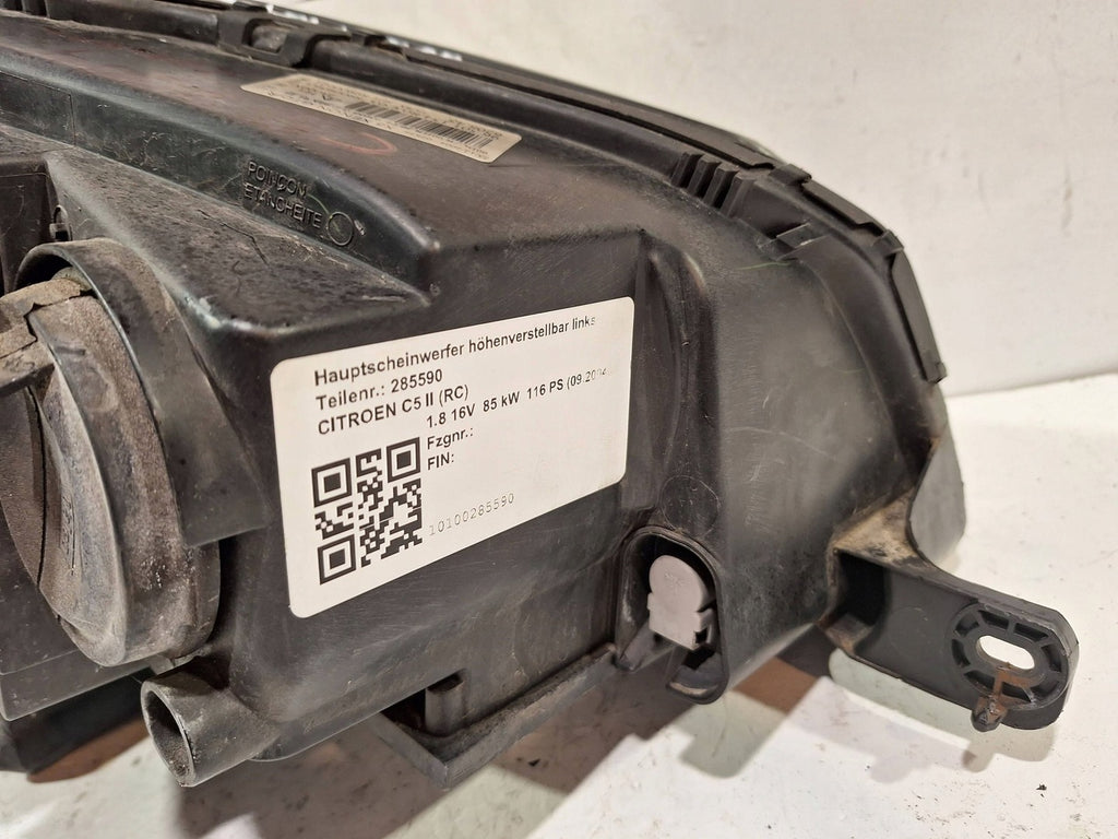 Frontscheinwerfer Citroën C5 II 9650115480 Xenon Links Scheinwerfer Headlight