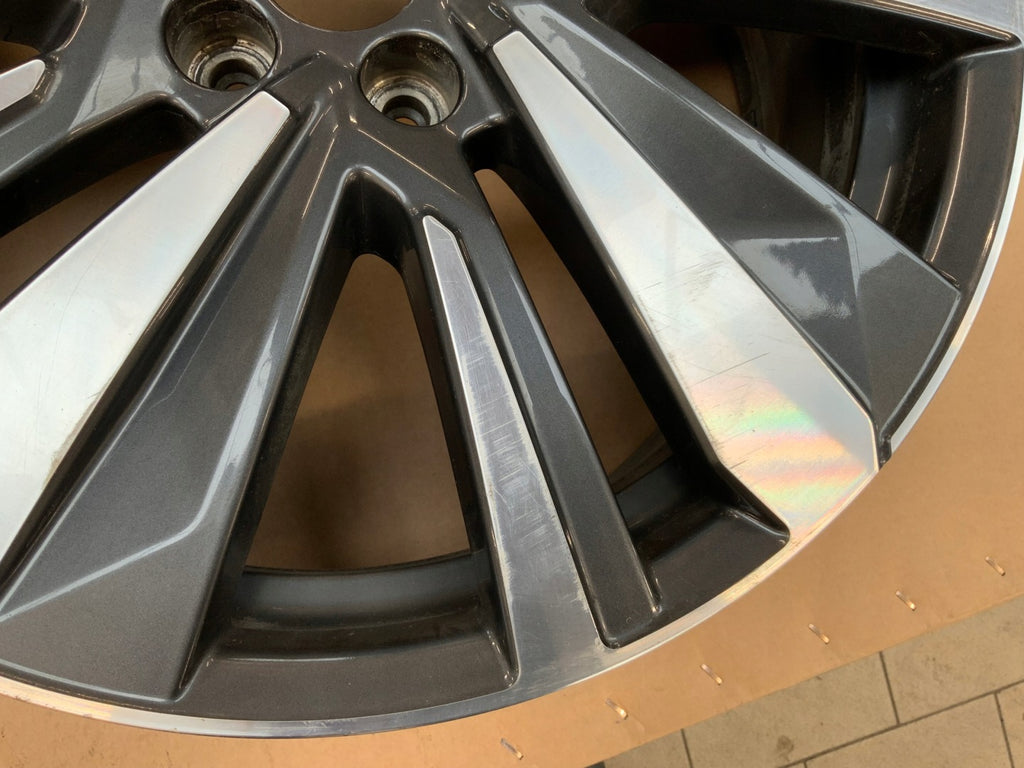 1x Alufelge 19 Zoll 7.0" 5x108 38ET Glanz Graphit 9809685477 Peugeot I Rim Wheel FEL5542120381vp