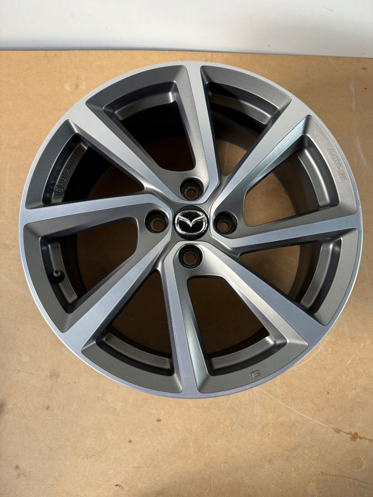 1x Alufelge 17 Zoll 7.0" 4x100 45ET Graphit 124R-000857 Mazda Mx-5 Mx5 Rim Wheel FEL5799038492nr