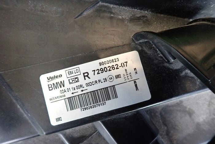 Frontscheinwerfer BMW X1 E84 7290262-07 Rechts Scheinwerfer Headlight SCH1013940522pp