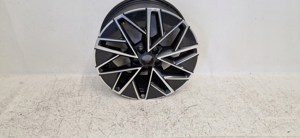 1x Alufelge 17 Zoll 7.0" 5x112 46ET Glanz Silber 5E3601025 Mg Octavia 5e3