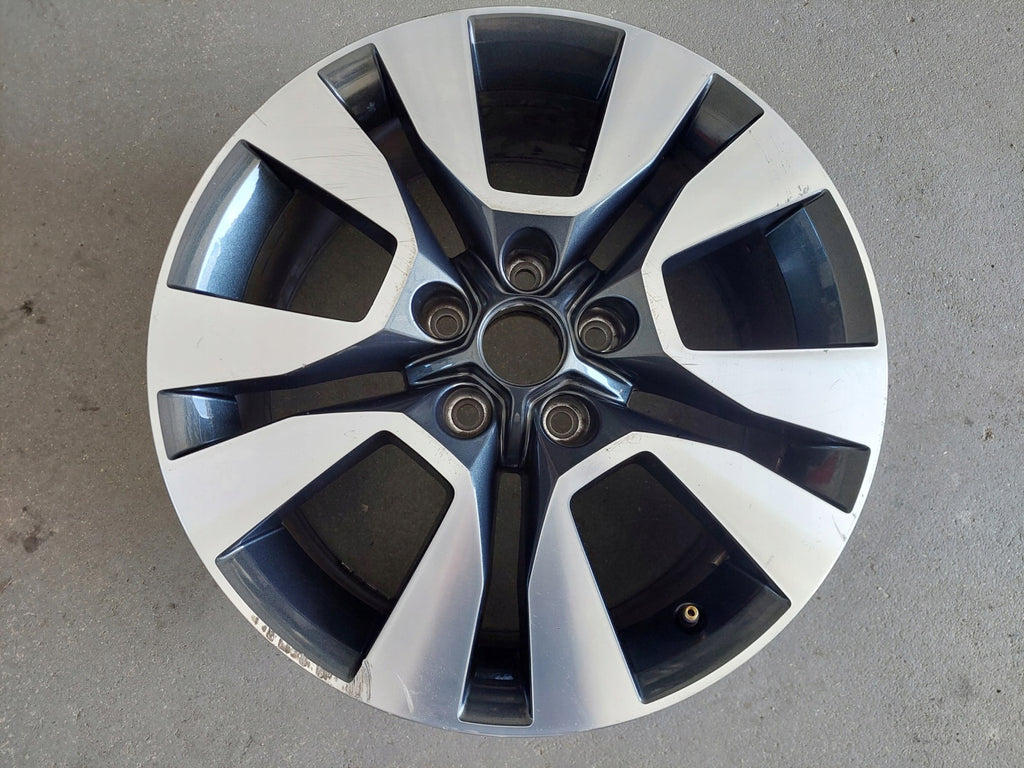 1x Alufelge 17 Zoll 7.0" 5x112 45ET Glanz Schwarz 5L0601025S Mg Yeti Rim Wheel FEL2304320045zw