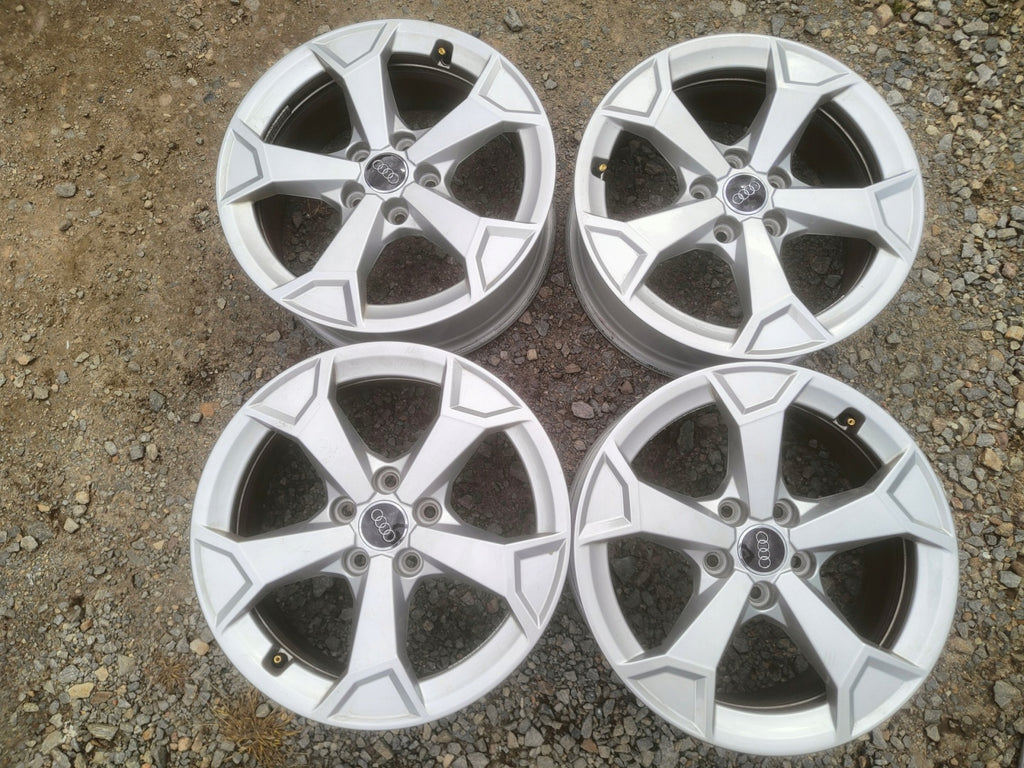 4x Alufelge 17 Zoll 6.5" 5x112 38ET Glanz Schwarz 83A601025 Audi Rim Wheel FEL2341509248nf