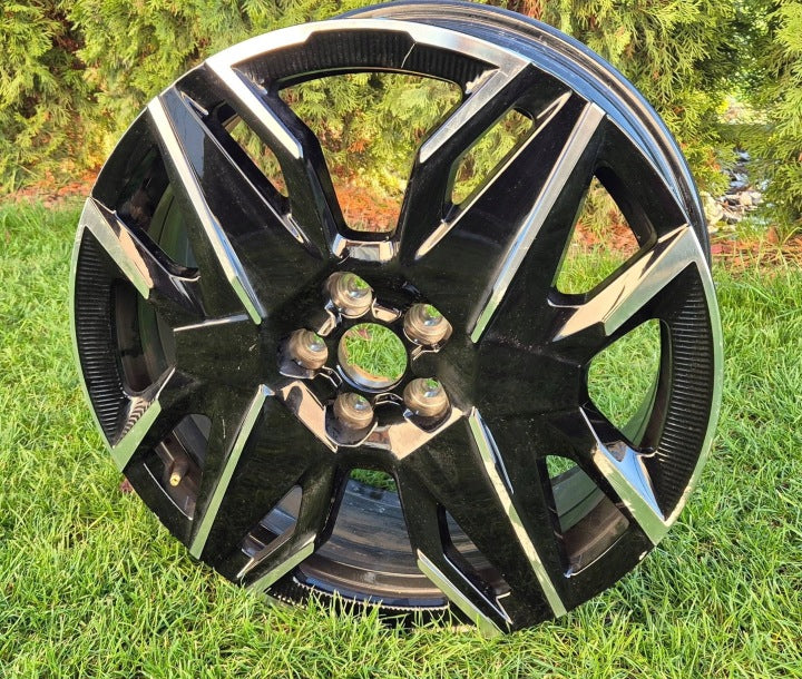 1x Alufelge 19 Zoll 7.5" 5x108 50ET Glanz Schwarz 9842668980 Peugeot Rim Wheel FEL5332116135vy