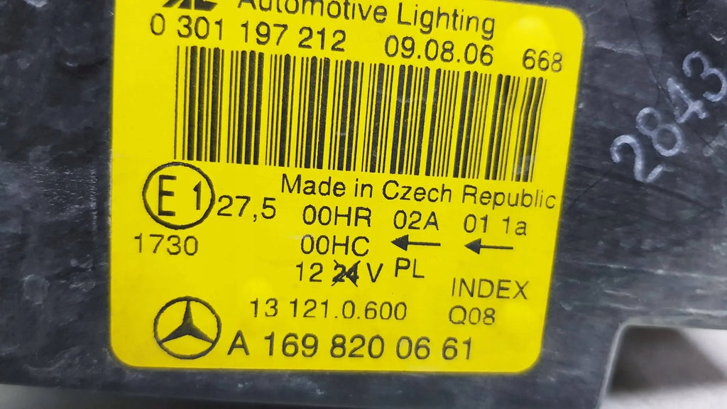 Frontscheinwerfer Mercedes-Benz W169 A1698200661 LED Rechts Headlight SCH1526382785ln