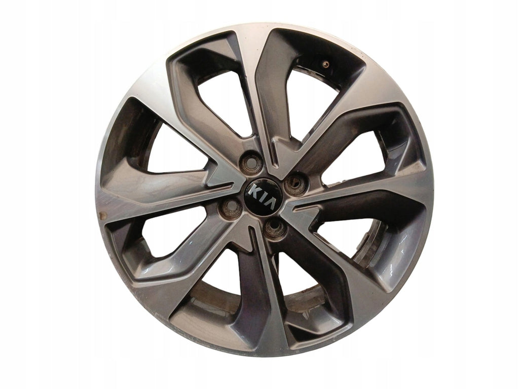 1x Alufelge 17 Zoll 6.5" 4x100 49ET Glanz Silber 52910-H8500 Kia Stonic FEL6544430325iu