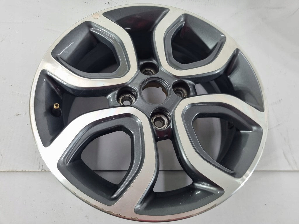 1x Alufelge 15 Zoll 6.0" 4x100 51ET Glanz Graphit 52910-G6350 Kia Mg Rim Wheel FEL2528906797nj