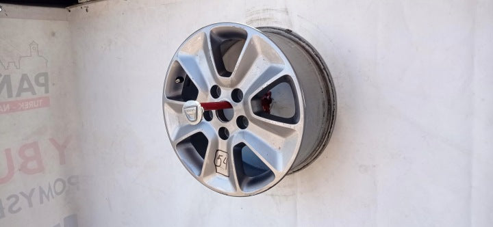 1x Alufelge 16 Zoll 6.5" 4x100 403004803R Dacia Duster Rim Wheel FEL9486549686nh