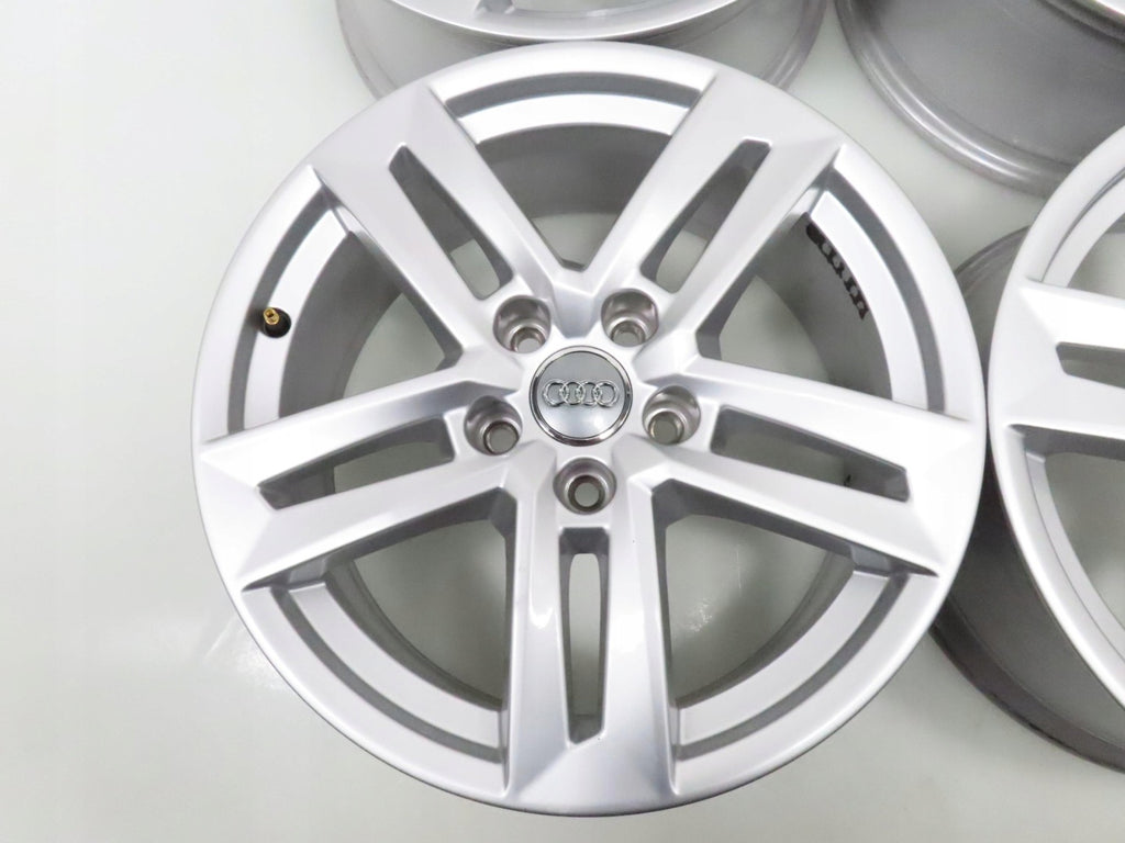 4x Alufelge 17 Zoll 7.0" 5x112 42ET Silber 8W0601025P Audi A4 B8 Rim Wheel FEL4526678302ve