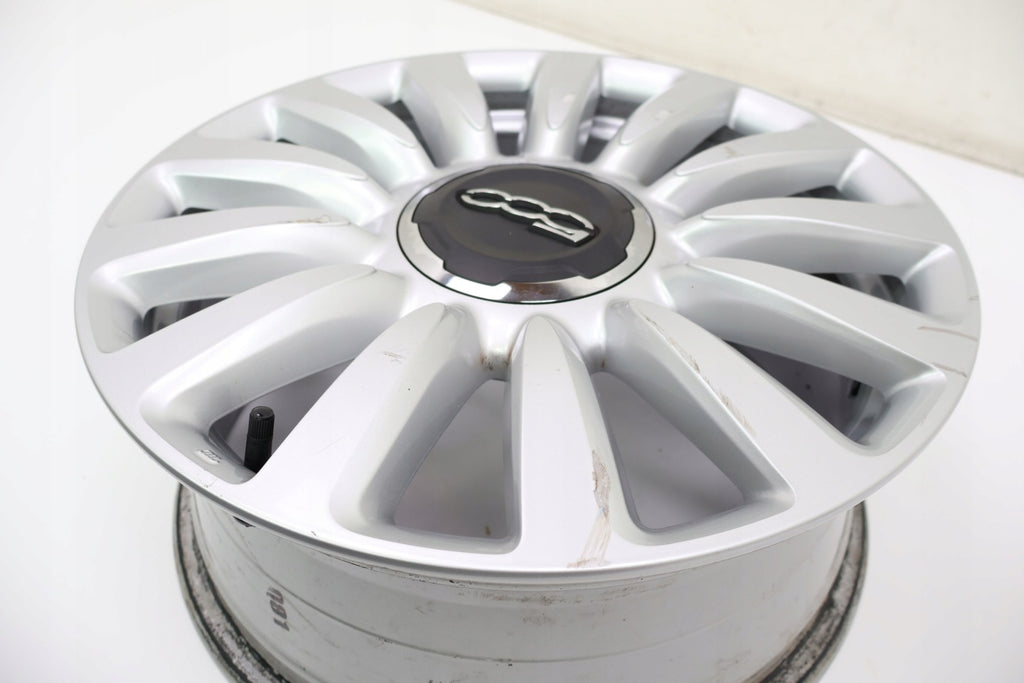 1x Alufelge 16 Zoll 6.5" 5x98 39ET Glanz Silber 735585995 Fiat 500l Rim Wheel FEL1546837897ha