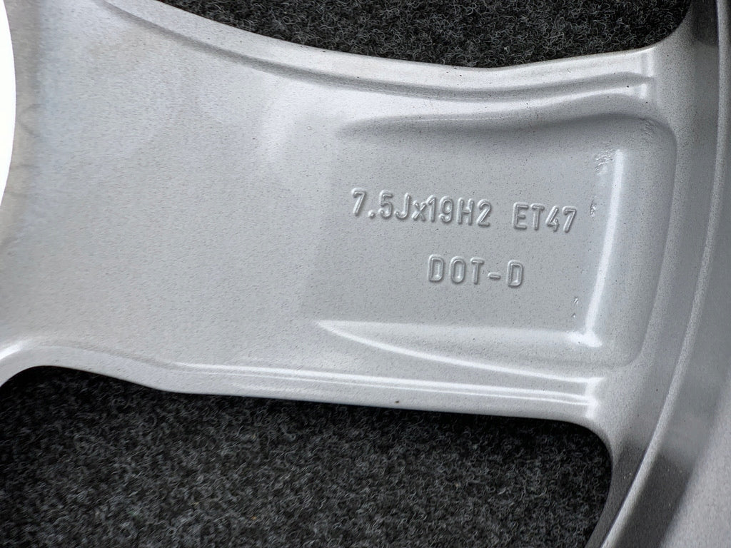 1x Alufelge 19 Zoll 7.5" 5x112 47ET A2044018902 Mercedes-Benz W204 Rim Wheel FEL1885740071ub