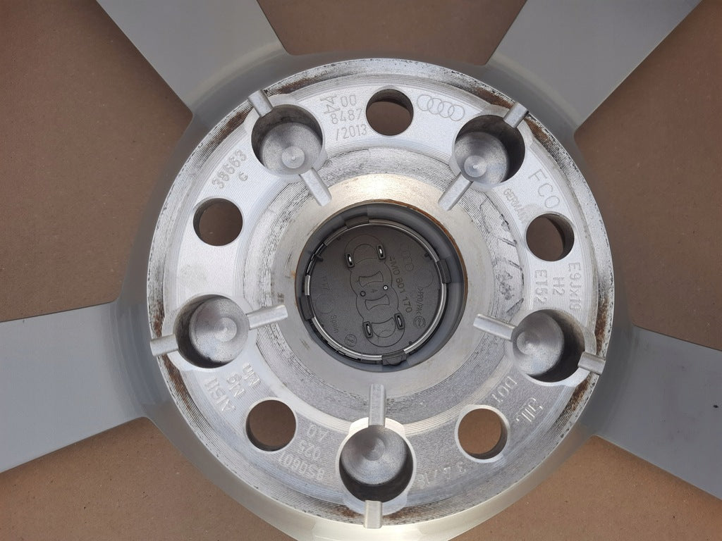 1x Alufelge 19 Zoll 9.0" 5x112 52ET Glanz Silber 850601025AQ Audi Tt Rim Wheel FEL9270956725ps