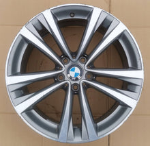 Load image into Gallery viewer, 1x Alufelge 19 Zoll 9.0" 5x120 44ET Glanz Grau 6862894 BMW 5 F11 F10 F12 F13 FEL6440791382uc