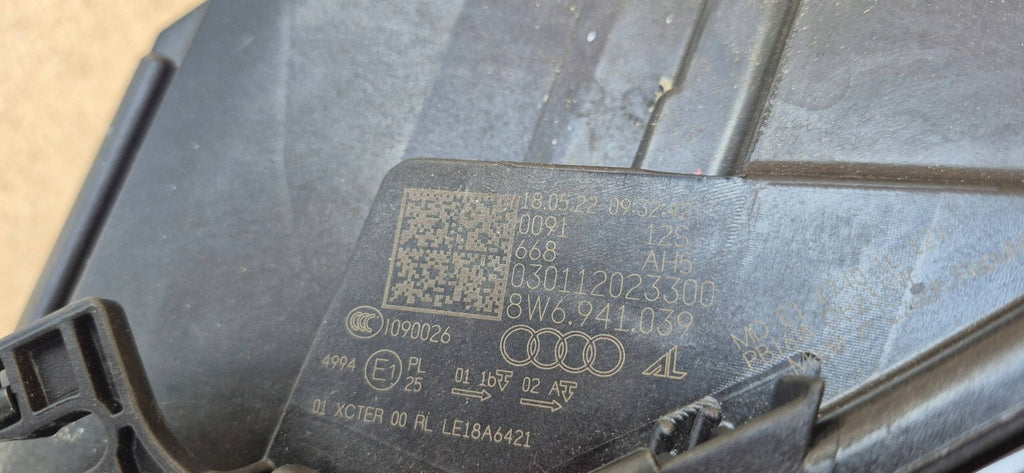 Frontscheinwerfer Audi A5 8W6941039 Links Scheinwerfer Headlight SCH2206581610be