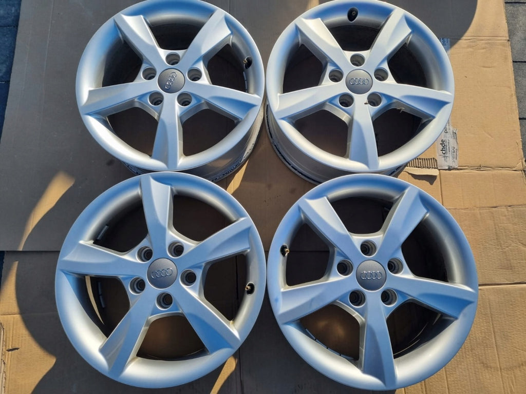 4x Alufelge 16 Zoll 6.0" 5x112 48ET Silber 8V0071496 Audi A3 Rim Wheel FEL8399966539xt