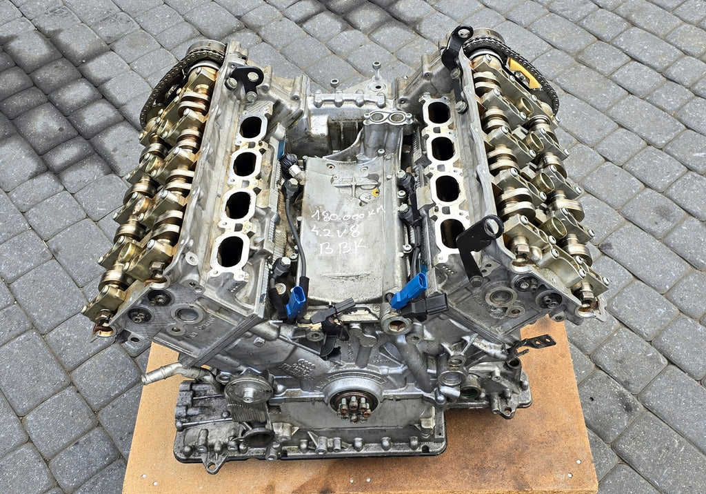 Motor Audi A6 A4 BBK 4.2 344PS 253kW 180TKm Benzin Engine Unkomplett