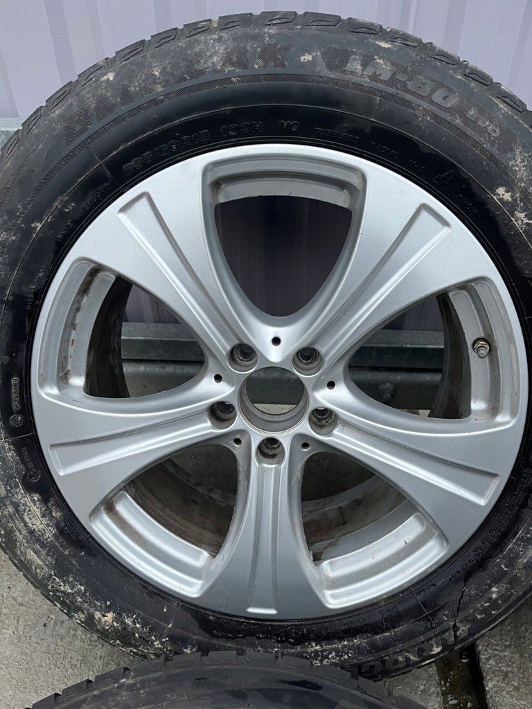 4x Alufelge 18 Zoll 8.0" 5x112 38ET Silber A2534010800 Mercedes-Benz Rim Wheel FEL8897926006go