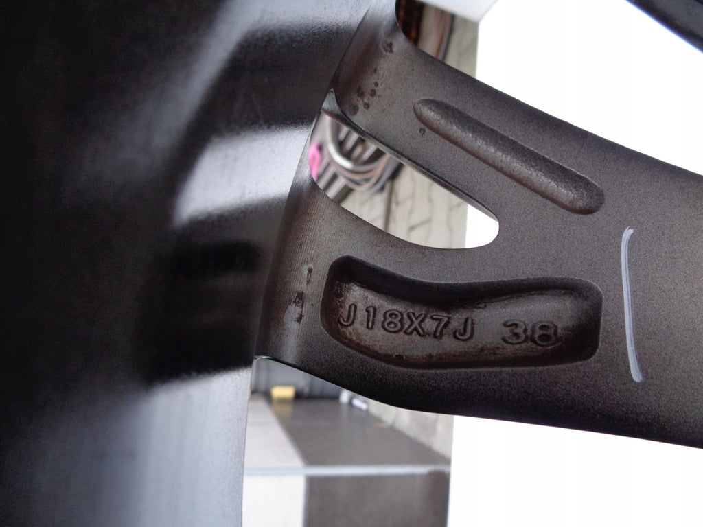 1x Alufelge 18 Zoll 7.0" 5x114.3 38ET 7JX18 5X114 Mitsubishi I W Rim Wheel FEL6623483556ge